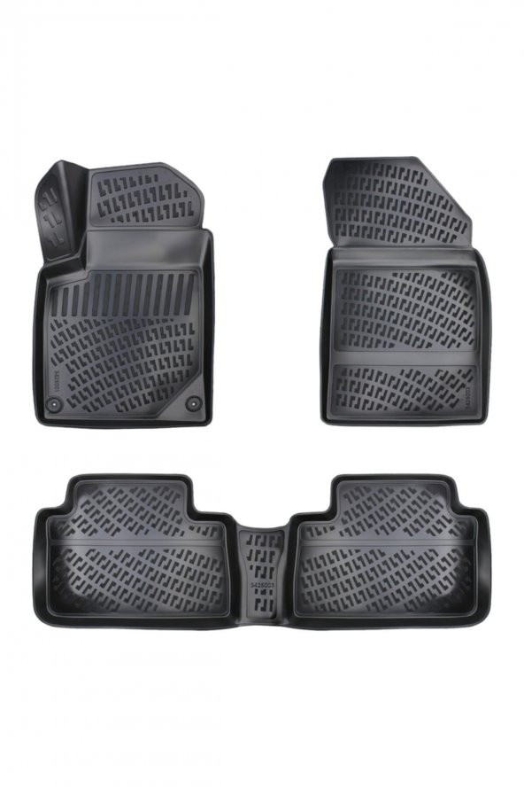 caraks Peugeot 407 3d Paspas Havuzlu 2003-2010 Arası Siyah Marka-