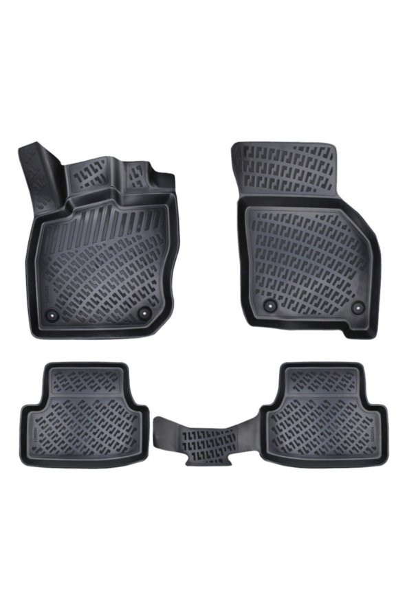 Friemats Audi A3 Sedan Uyumlu 3d Paspas Havuzlu 2020 Sonrası Siyah