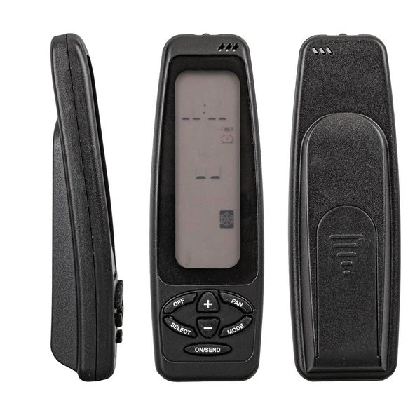 WEKO KK ELECTRA KLİMA KUMANDASI SİYAH UZUN EKRAN - Resim 2