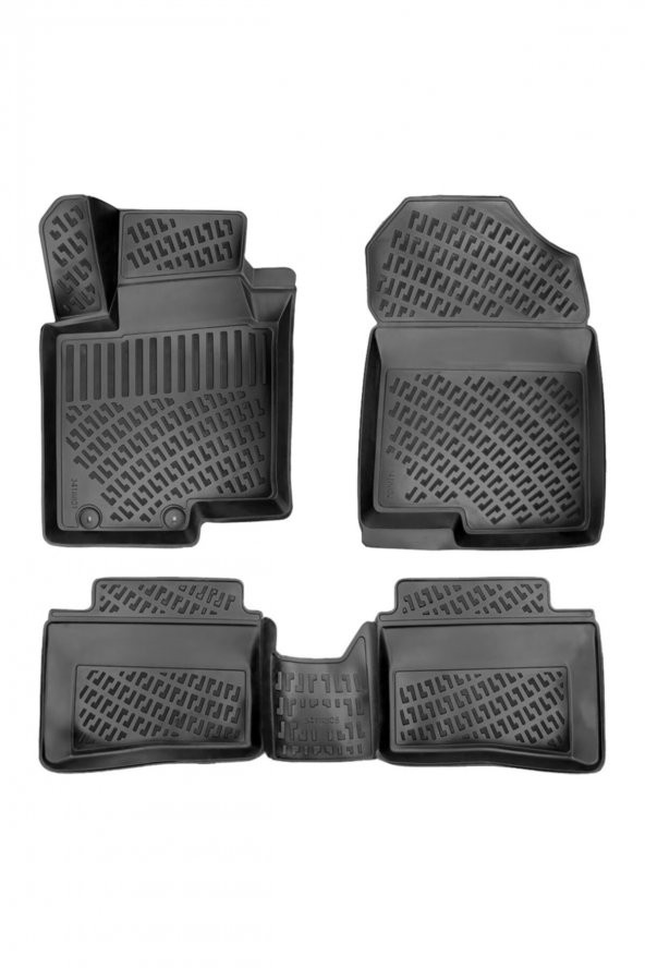 Friemats Hyundai Bayon 3d Paspas Havuzlu 2021 Sonrası Siyah Uyumlu