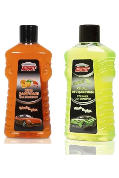 Cilalı Oto Şampuanı 1 Lt 2li Set ürün görseli