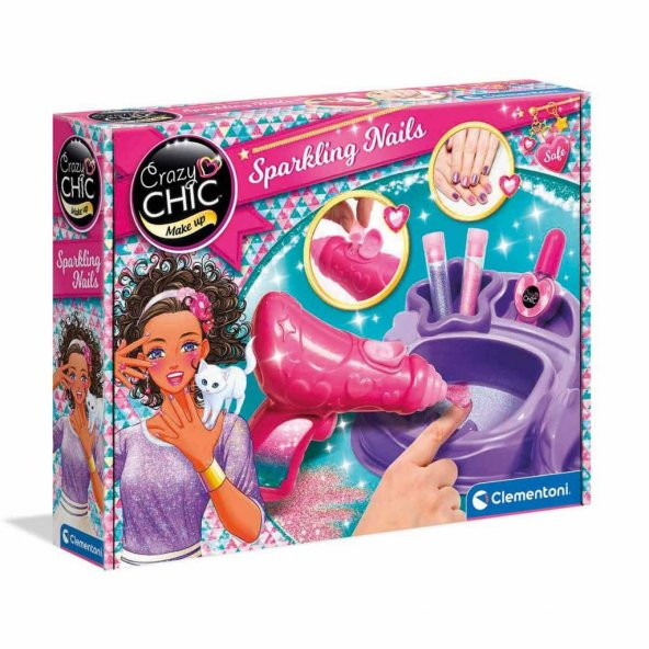 Clementoni Crazy Chic Işıltılı Tırnaklar 15179 - 6