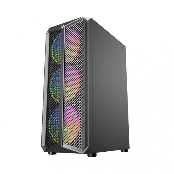 İzoly Erebos 4x ARGB Fanlı Usb 3.0 Temperli Cam ATX Oyuncu Kasası ürün görseli 1