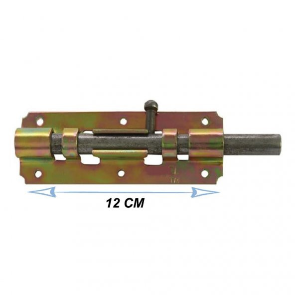 Demir Doğrama Kapı Sürgüsü 12 Cm - 2