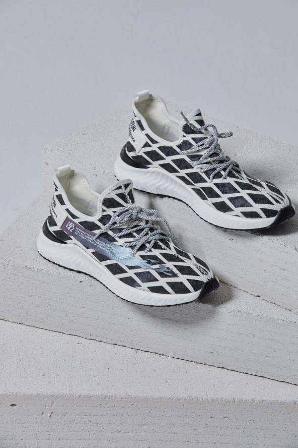 İthal Hakiki Deri Erkek Sneakers - 5
