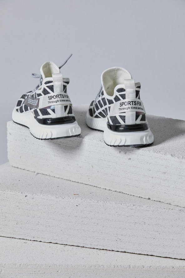 İthal Hakiki Deri Erkek Sneakers - 6