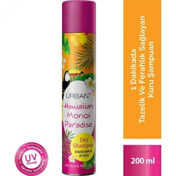 Urban Care Kuru Şampuan Hawaiian Monoi Paradise 200 Ml