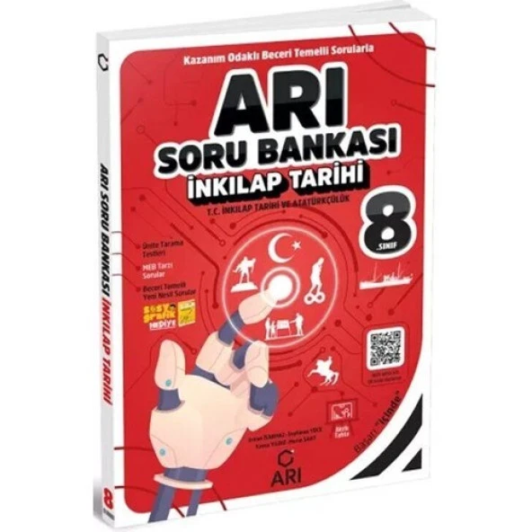 Arı 8. Sınıf Tc Inkılap Tarihi ve Atatürkçülük Arı Soru Bankası Arı Yayınları