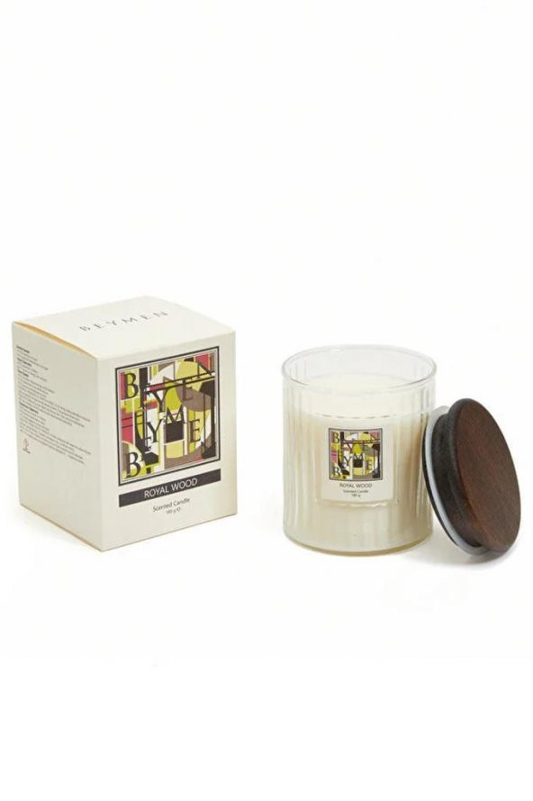 Beymen Home Royal Wood Scented Candle 180 gr Kokulu Mum