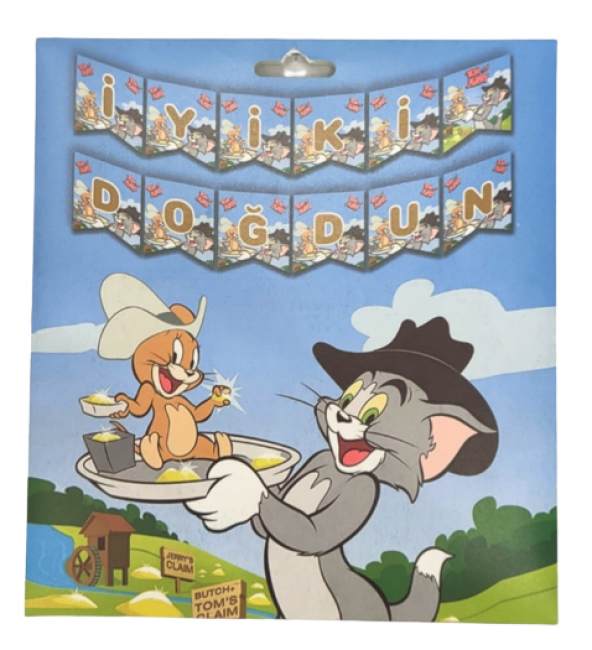 Tom Ve Jerry İyi Ki Doğdun Banner