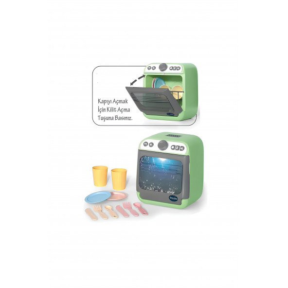 Işıklı ve Sesli Oyuncak Bulaşık Makinesi - Resim 2