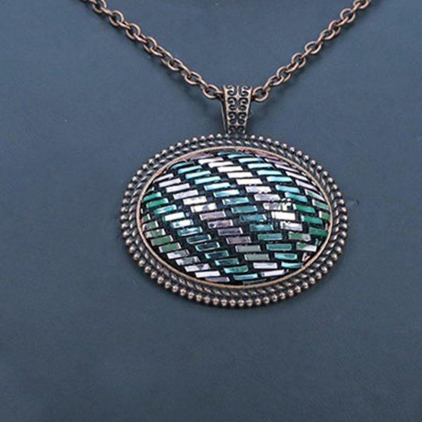 TEL KIRMA KOLYE-5795 - 2