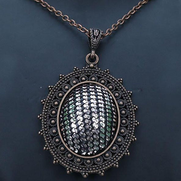 TEL KIRMA KOLYE-5796 - 2