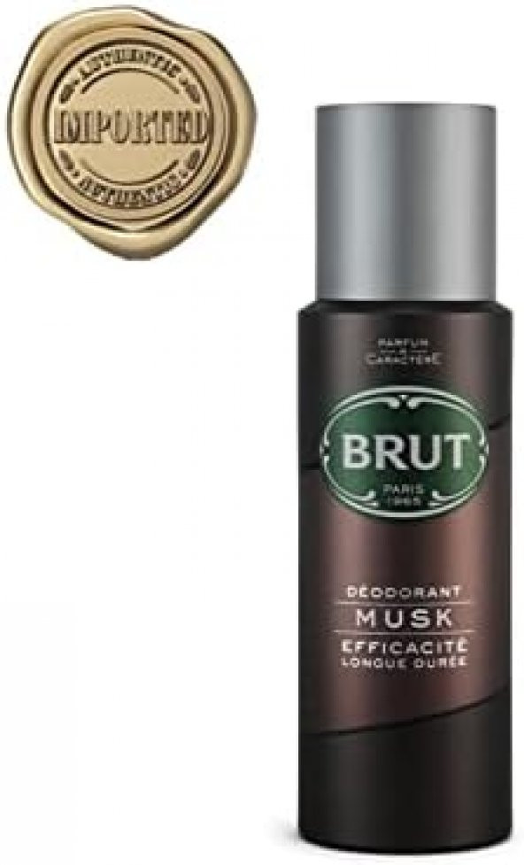 Brut Musk 200 ml Erkek Deodorant - 1