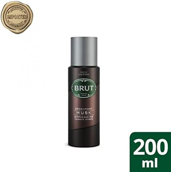 Brut Musk 200 ml Erkek Deodorant - 2
