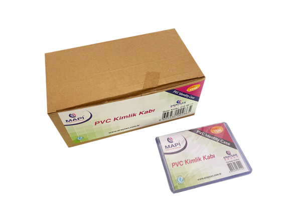 MAPİ PVC ESKİ KİMLİK KABI 100X75 100LÜ PAKET (İTHAL)