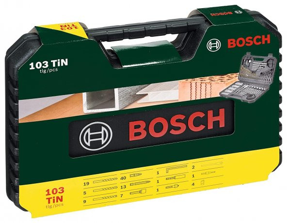 Bosch V-Line 103 Parça Vidalama&Matkap Ucu Set - 2