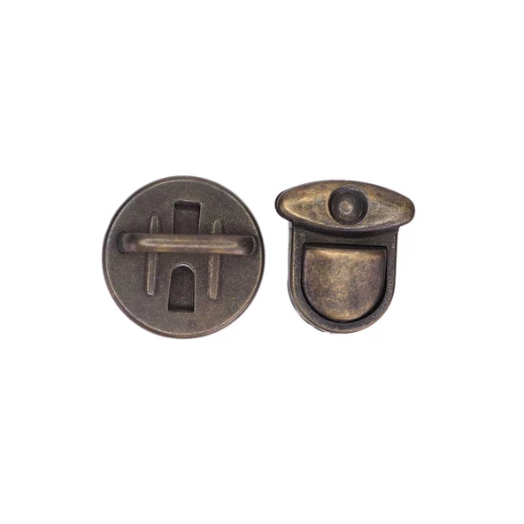 Çanta Kilidi 2.5CM Antik - 1