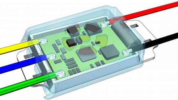 Hobbyking Ss Serisi 18-20A Esc (Elektronik Hız Kontrol Cihazı) Kapak / Konut Plastik Aparat - 1