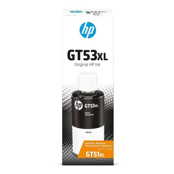 HP Mürekkep Orj. GT53XL Black 135ml - 2