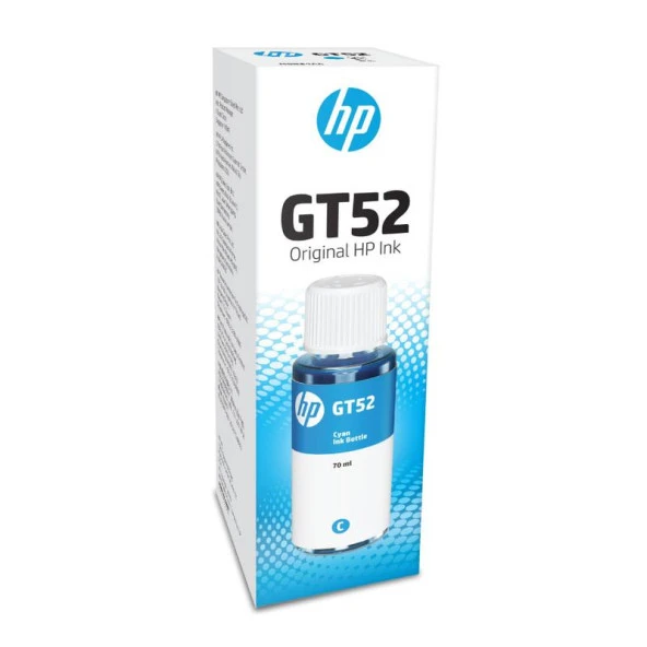 HP Mürekkep Orj. GT52 Cyan 70ml - Resim 2
