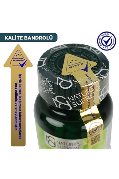 Natures Supreme Vitamin B Complex 120 Kapsül - 2