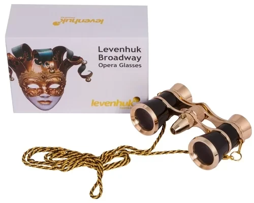 Levenhuk Broadway 325F Opera Dürbünlerı (siyah, LED ışıklı ve zıncırlı) - 4
