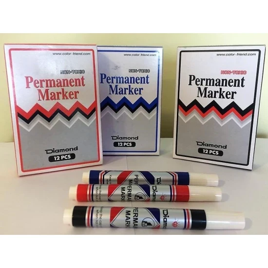 Permanent Mavi Kalem DIAMOND ürün görseli