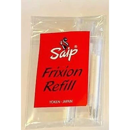 Saip Frixion Kalem Seti BEYAZ (Bir Kalem 5 Yedek) ürün görseli