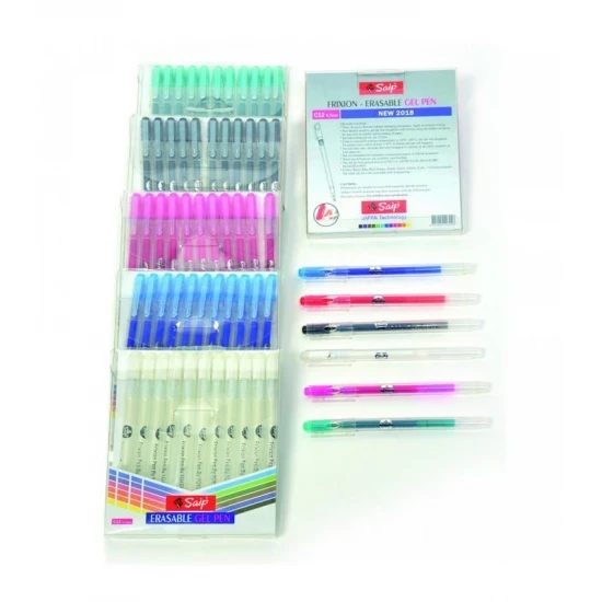 Saip Frixion Kalem Yedekli Pembe - Resim 2