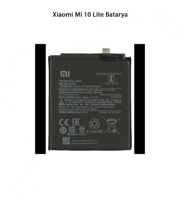 Mi 10 Lite Telefonlarla Batarya (BM4R)
