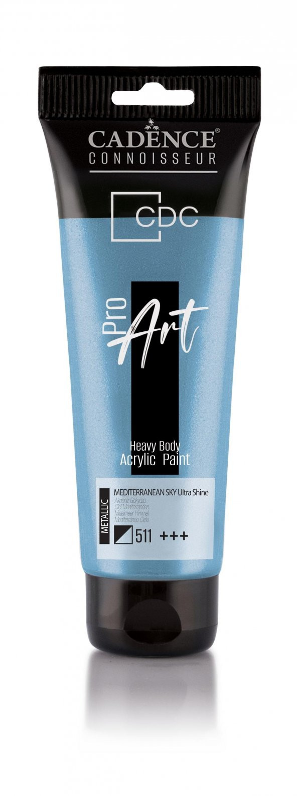 PROART HEAVY BODY  METALİK ULTRA PARLAK AKRİLİK BOYA PRD-511 AKDENİZ GÖKYÜZÜ 120ML
