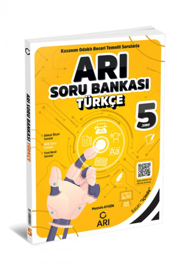 Arı Yayıncılık 5. Sınıf Türkçe Soru Bankası