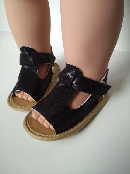 Babyhola Kız Bebek Patik Parlak İlk Adım Ayakkabı Şık Özel Gün Kutulu Hediyelik 9044 - 7