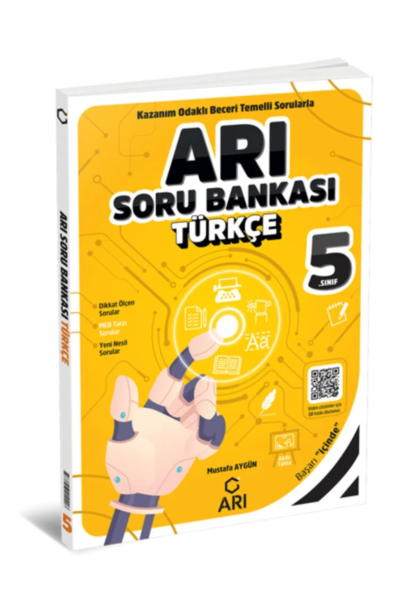 Arı Yayıncılık 5. Sınıf Türkçe Soru Bankası