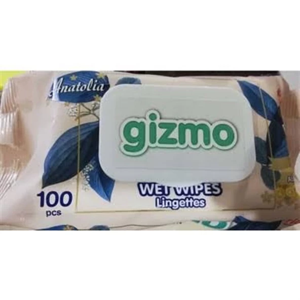 GİZMO ANATOLİA ISLAK HAVLU 100 LÜ