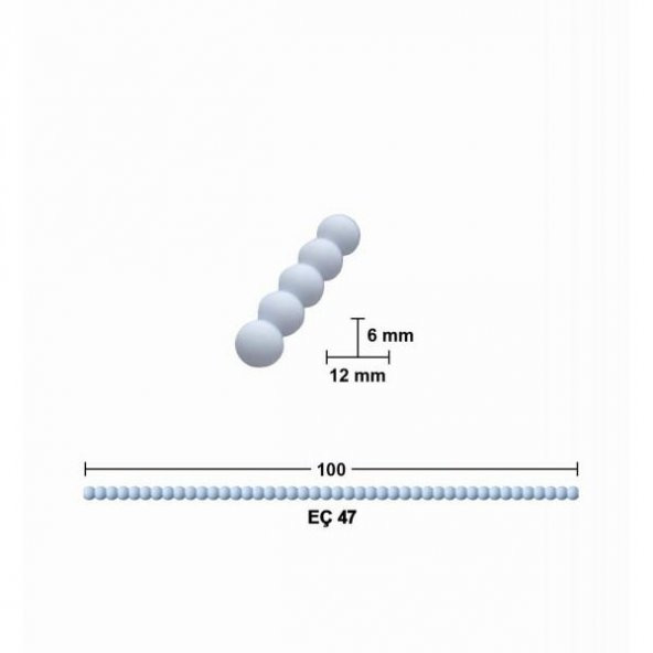 12 MM 100 CM BONCUK ÇITA ürün görseli