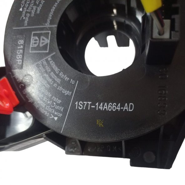 Ford Mondeo 3 Direksiyon Göbek Zembereği Airbag Şarteli 20012007 - 4