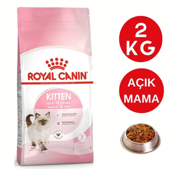 Royal Canin Kitten Yavru Açık Kuru Kedi Maması 2 Kg.