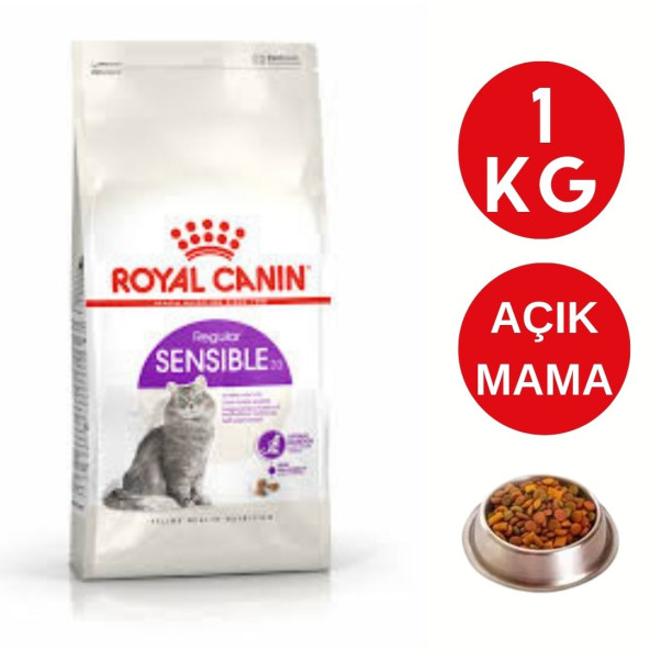 Royal Canin Sensible 33 Açık Kuru Kedi Maması 1 Kg.