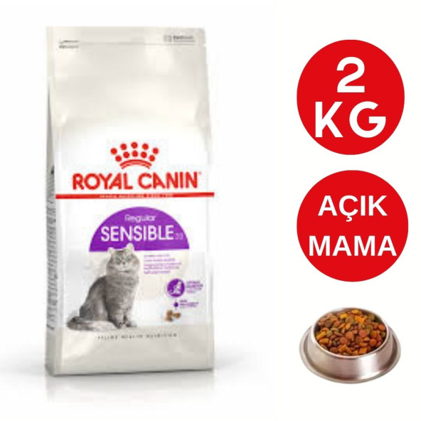 Royal Canin Sensible 33 Açık Kuru Kedi Maması 2 Kg.