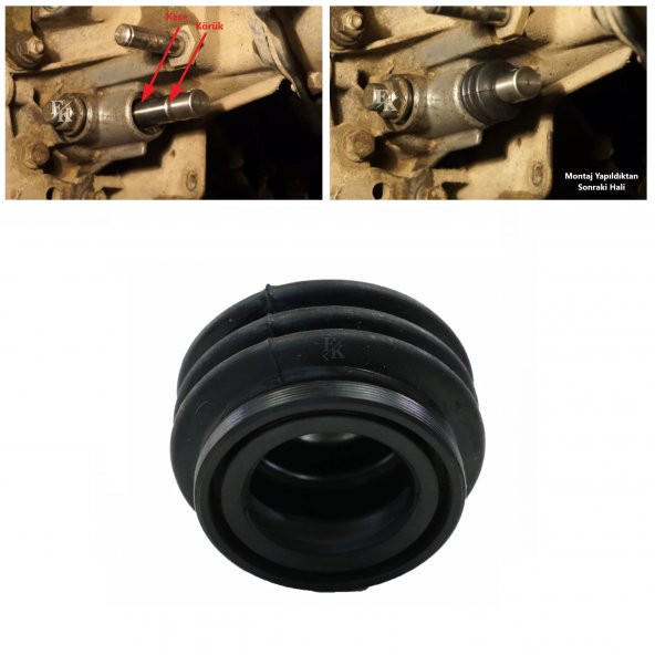 Ford Focus Fiesta Fusion Vites Mil Yağ Keçe ve Körüğü - 4