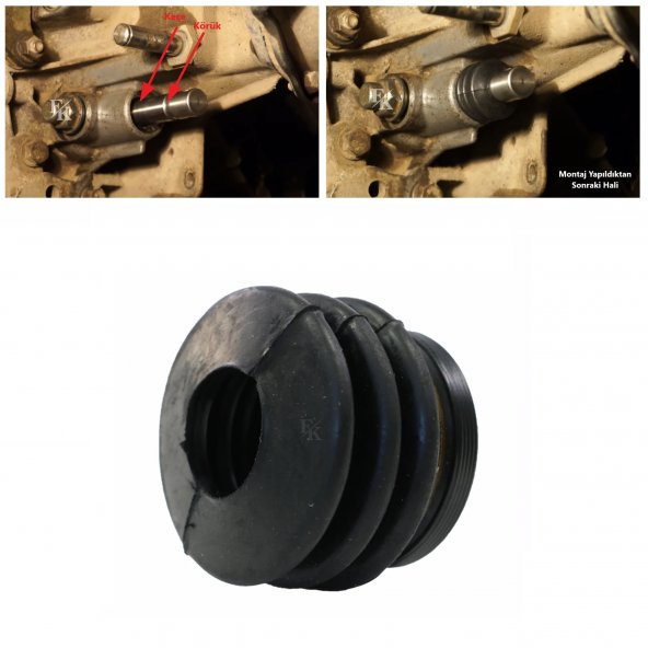 Ford Focus Fiesta Fusion Vites Mil Yağ Keçe ve Körüğü - 6