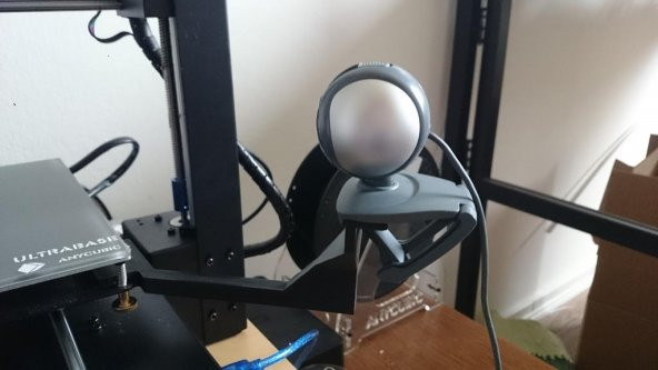 Anycubic I3 Mega Webcam Tutucu Plastik Aparat - 1