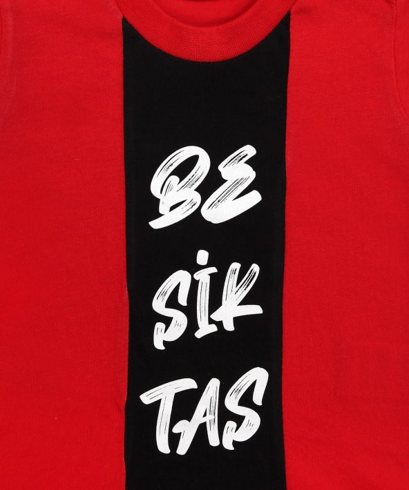 Beşiktaş Orijinal Kırmızı Bebek T-Shirt Hediyelik Ahşap Kutulu - 5