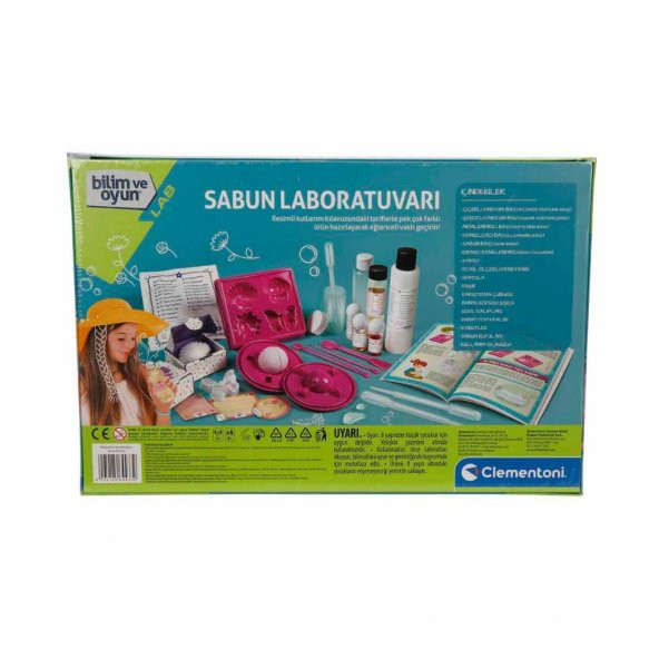 Clementoni Deney Seti Sabun Laboratuvarı 64433 - 4