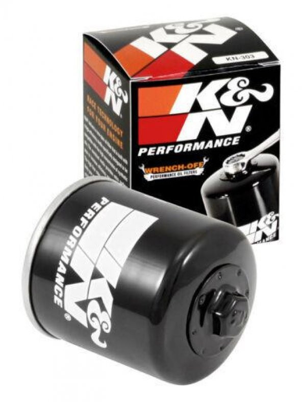 K&N KN-303 2013-2016 Kawasaki Z 800 Uyumlu Yağ Filtresi - 6