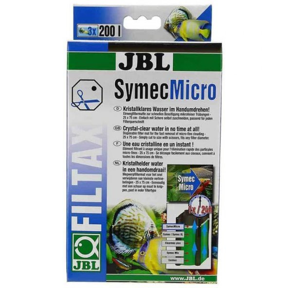 Jbl Symec Micro Elyaf 25 cm x 75 cm