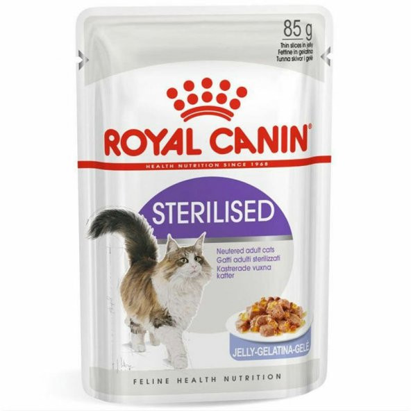 Royal Canin Sterilised Jelly 85 Gr - 7