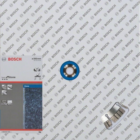 Bosch Best 350x25,40 Elmas Taş Kesme Diski 2608602648 - 2